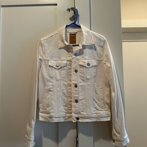 GAP Women's White Jean Jacket
